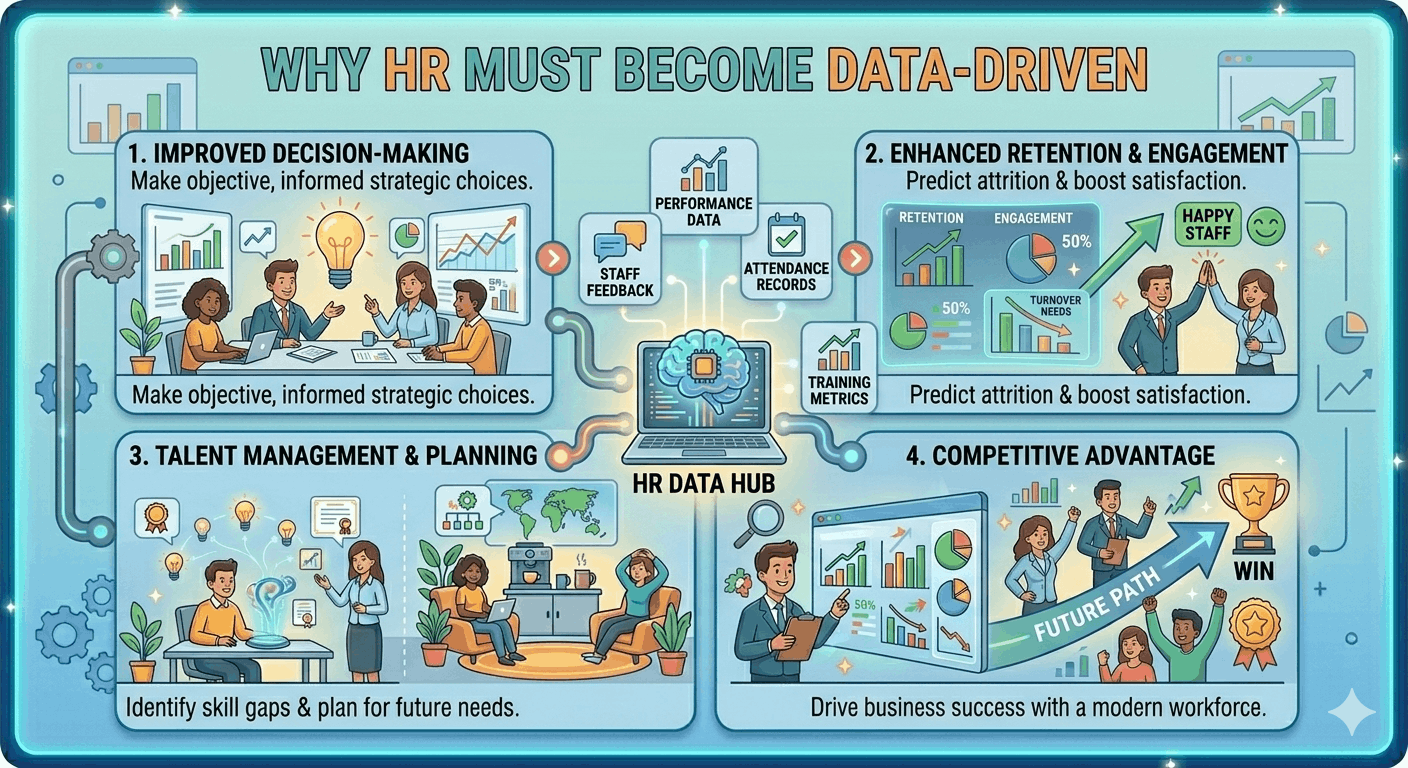 Why HR Must Become Data-Driven cover image - HR Vinda blog