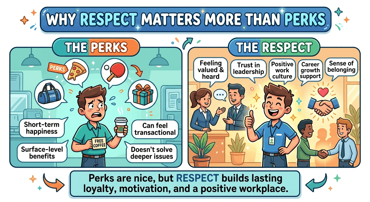 Why Respect Matters More Than Perks cover image - HR Vinda blog