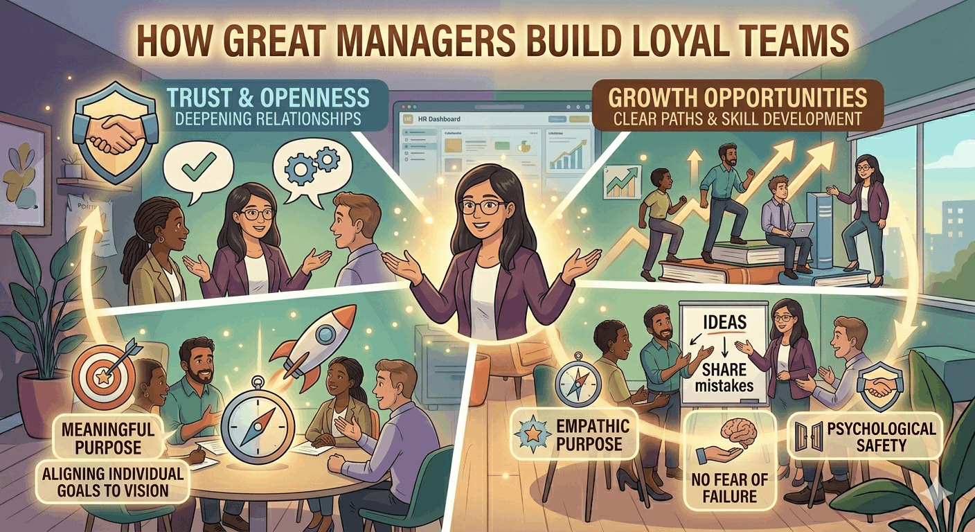 How Great Managers Build Loyal Teams cover image - HR Vinda blog