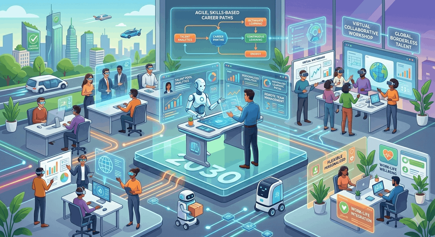 What Work Will Look Like in 2030 cover image - HR Vinda blog