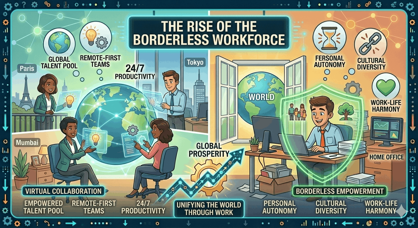 The Rise of the Borderless Workforce cover image - HR Vinda blog