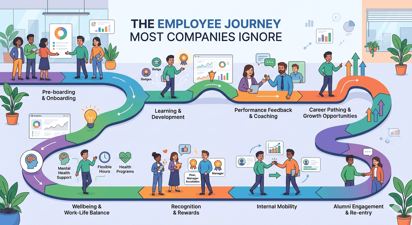 The Employee Journey Most Companies Ignore cover image - HR Vinda blog